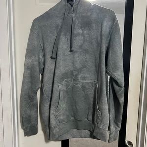 Green tie dye sweatshirt